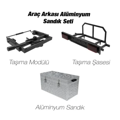 Alüminyum Taşıma Sandık Seti - Görsel 2